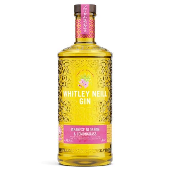 Whitley Neill | Japanese Blossom & Lemongrass | Gin | 43% | 70cl