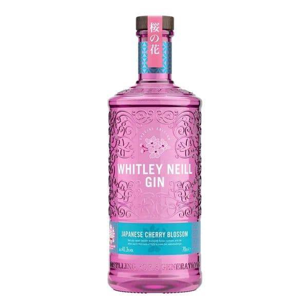 Whitley Neill Japanese Cherry Blossom Gin 70cl | Buy Online Now!
