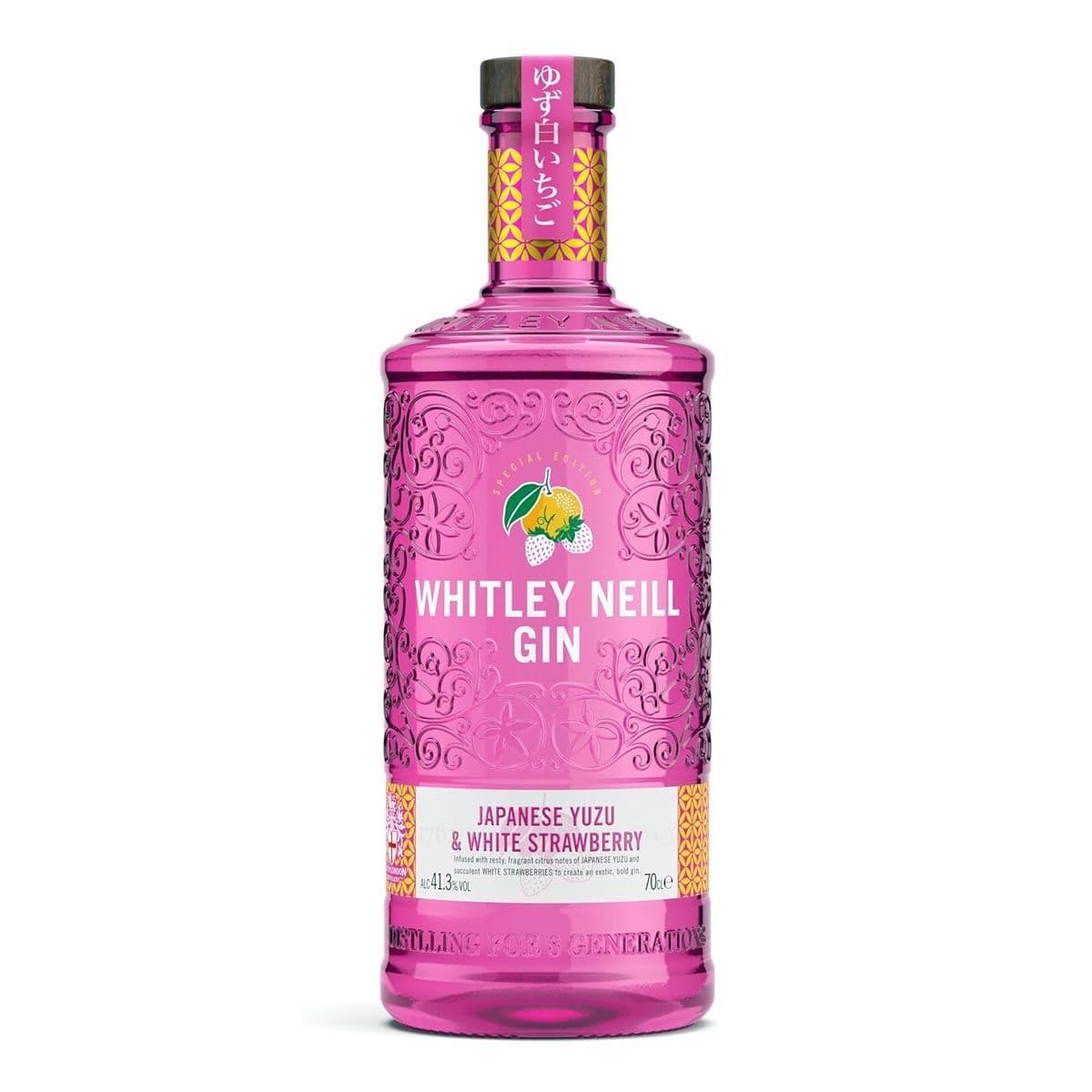 Whitley Neill | Japanese Yuzu & White Strawberry | Gin | 41.3