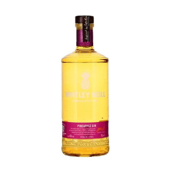 Whitley Neill Pineapple Gin 70cl | Buy Online Now!