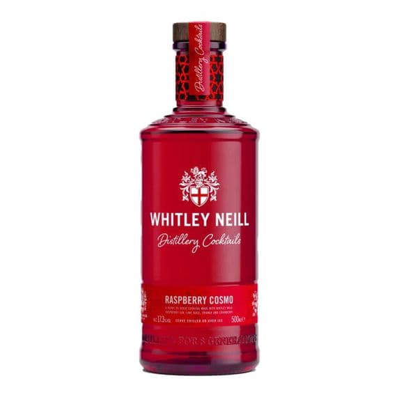 Whitley Neill | Raspberry Cosmo | RTD Cocktail | 17.3% | 50cl | Buy Online Now!