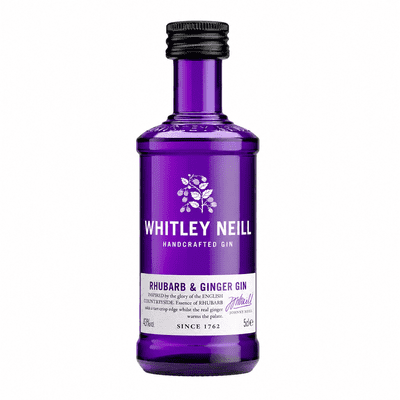 Whitley Neill | Rhubarb & Ginger | Gin | 43% | 5cl