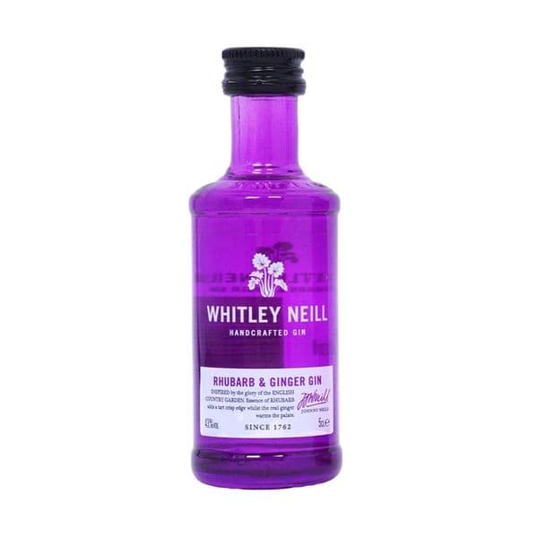 Whitley Neill Rhubarb & Ginger Gin 5cl | Buy Online Now!