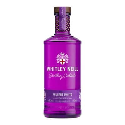Whitley Neill | Rhubarb Mojito | RTD Cocktail | 17.3% | 50cl