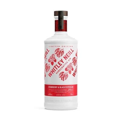 Whitley Neill Strawberry & Black Pepper Gin 70cl