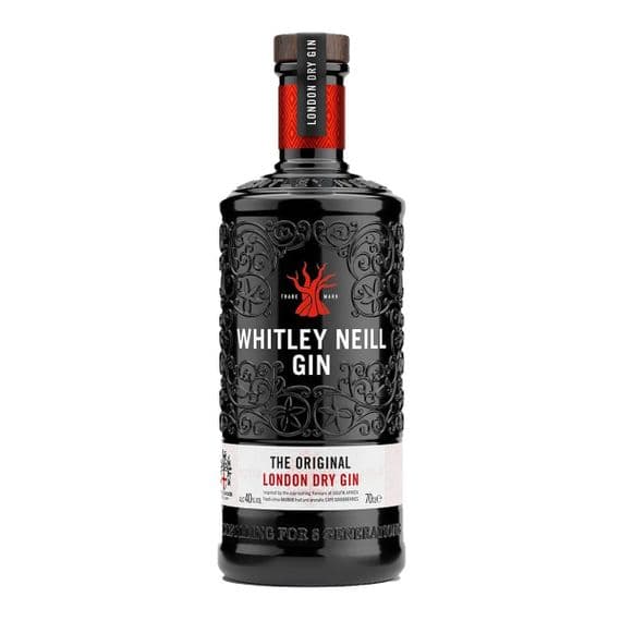 Whitley Neill | The Original | London Dry | Gin | 40% | 70cl | Buy Online Now! | UK's Cheapest!