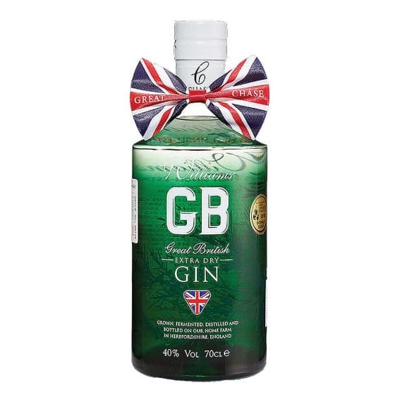 William Chase | Great British | Extra Dry | Gin | 40% | 70cl | Buy Online Now!