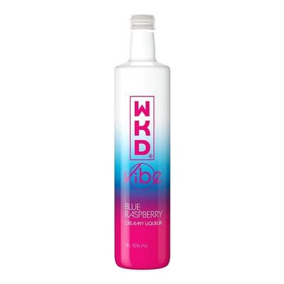 WKD | Vibe | Blue Raspberry | Creamy Liqueur | 15% | 50cl