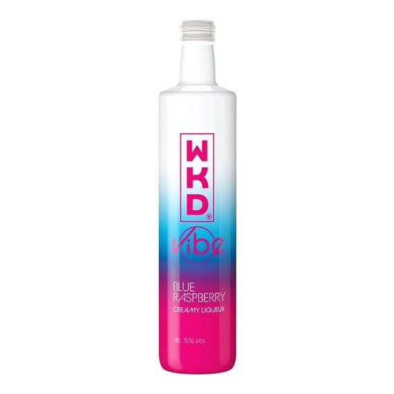 WKD | Vibe | Blue Raspberry | Creamy Liqueur | 15% | 50cl | Buy Now Online!