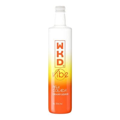 WKD | Vibe | Pina Colada | Creamy Liqueur | 15% | 50cl