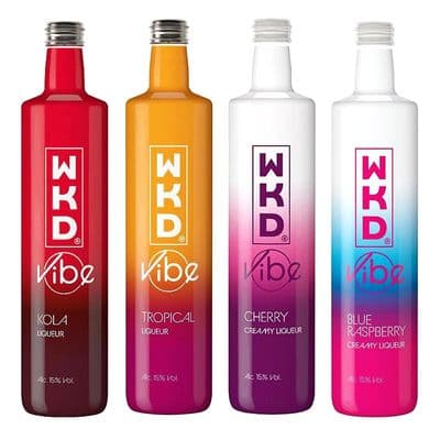 WKD | Vibe | x 4 | Mega Bundle | Liqueur | 15% | 50cl
