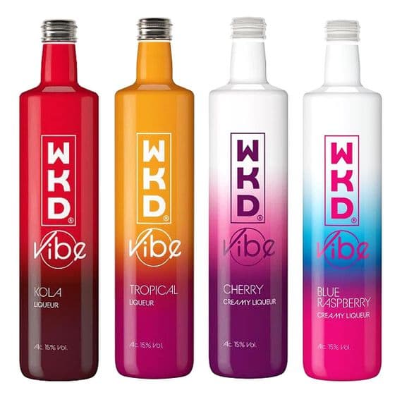 WKD | Vibe | 4 x | Mega Bundle | Liqueur | 15% | 50cl | Buy Online Now! | UK's Cheapest!
