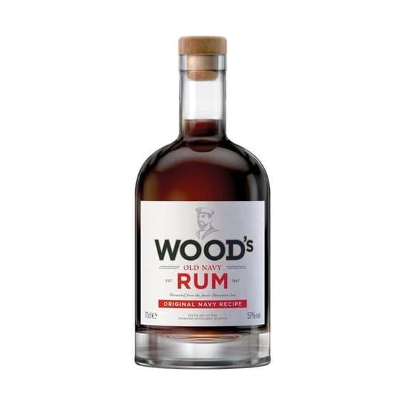 Woods | 100 Year Old | Navy | Rum | 57% | 70cl | Buy Online Now!