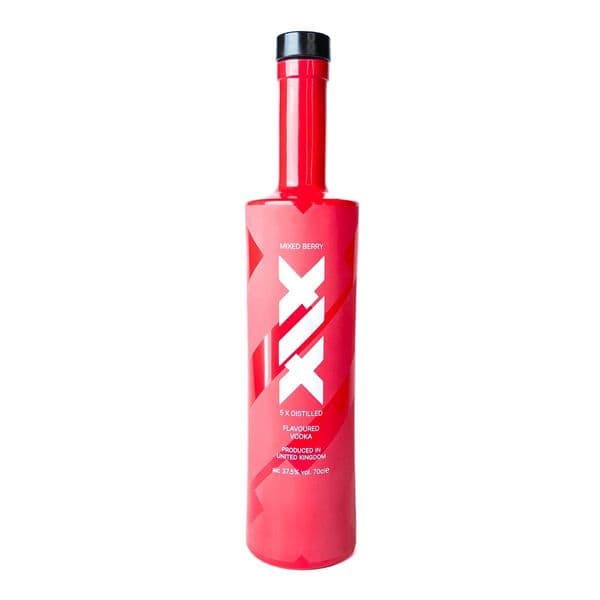 XIX Mixed Berry Flavoured Vodka 70cl Bottle | Buy Online Now!