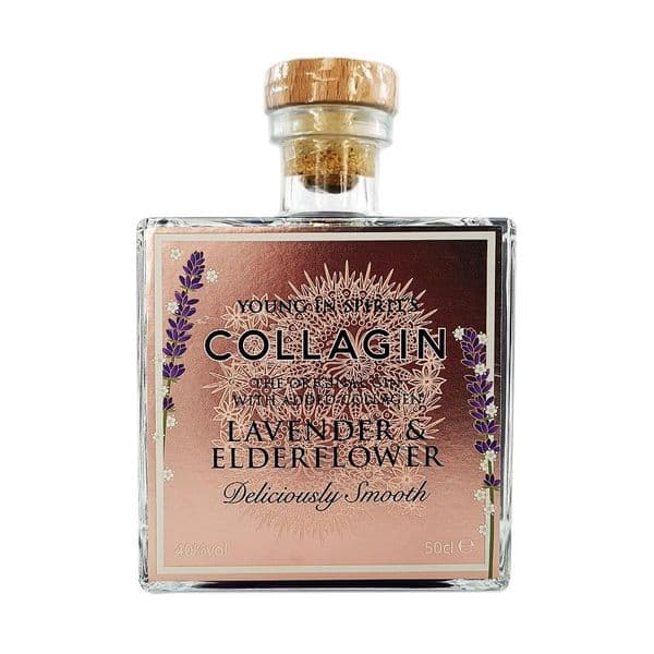 Young In Spirits CollaGin Lavender & Elderflower Gin 50cl | Buy Online Now!
