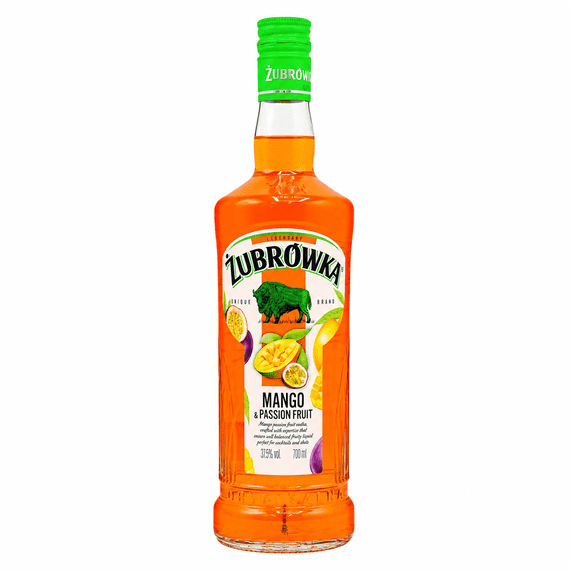 Zubrowka | Mango & Passionfruit | Flavoured Vodka | 37.5% | 70cl | Buy Online Now!