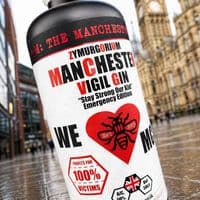 Zymurgorium | WE LOVE MCR | Manchester Arena Bombing | Vigil Gin | 40% | 50cl | Buy Now Online!