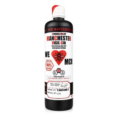 Zymurgorium | WE LOVE MCR | Manchester Arena Bombing | Vigil Gin | 40% | 50cl