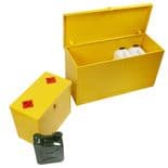 Hazardous Flat Top Bin