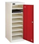 Low 8 Compartment Probe Locker with single door