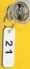 Numbered Door, Numbered Key Fob