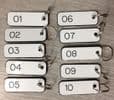Numbered Door, Numbered Key Fob