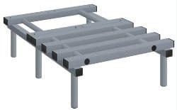 Plastic Stands with seats