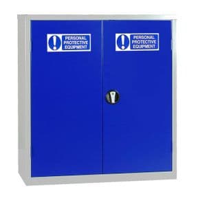 PPE Small Double Cabinet - 1 Shelf