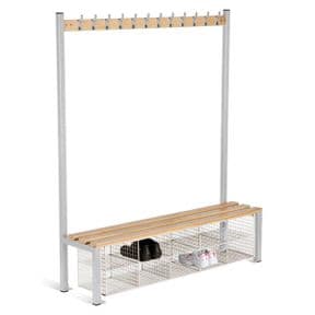 Single Island Seating with Compartments
