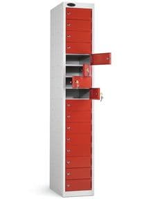 Sixteen Door Probe Locker