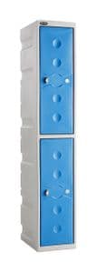 Two Door Ultrabox Plastic Locker