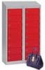 Wallet Locker 8 Door Probe Locker - Wall Mounted