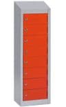 Wallet Locker 8 Door Probe Locker - Wall Mounted