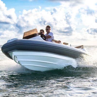 AB Inflatables ABJET 450 Diesel Jet RIB Tender