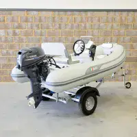 AB Inflatables Alumina 9.5 ALX RIB - Ready To Go Package