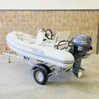 AB Inflatables Alumina 9.5 ALX RIB - Ready To Go Package