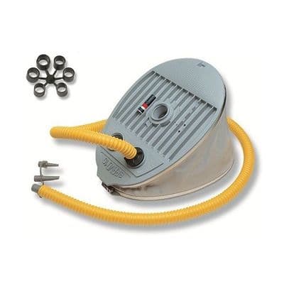 Bravo 10 Double Chamber Foot Pump