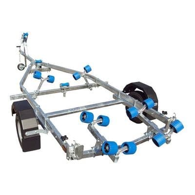 Extreme EXT750 Swing Galvanised Boat Trailer