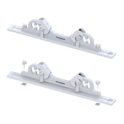 Hurley Dinghy Chock For Rail Mounting