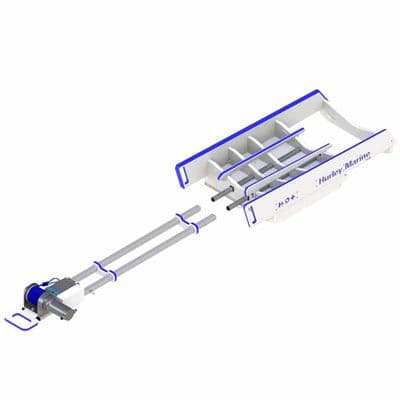 Hurley H3O+ Davit System Electric Winch Version