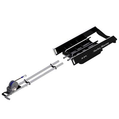 Hurley H3O+ Davit System Manual Winch Black Edition