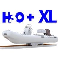Hurley H3O+ XL Davit System Manual Winch Version