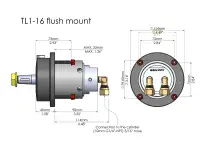 Hydrodrive MF175WTS Hydraulic Steering System