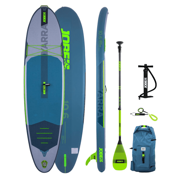 Jobe Yarra 10.6 Inflatable SUP Package - Steel Blue