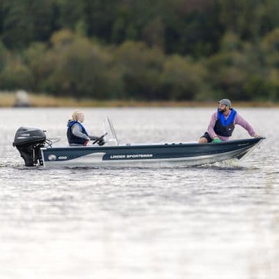 Linder Sportsman 400 C Package With Yamaha 20hp  Outboard