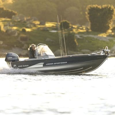 Linder Sportsman 445 Catch Package With Yamaha 30hp Outboard