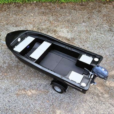 Rigiflex Aqua Black Bass 370 - Ready To Go Package