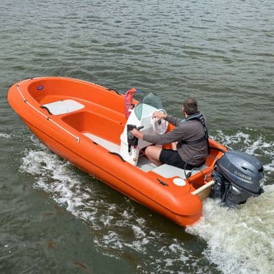 Rigiflex New Matic 370 C Package With Yamaha 25hp Outboard
