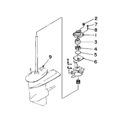 Yamaha 61N-W0078-14 Water Pump Repair Kit