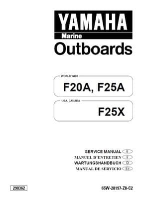Yamaha 65W-28197-Z8-C2 Service Manual